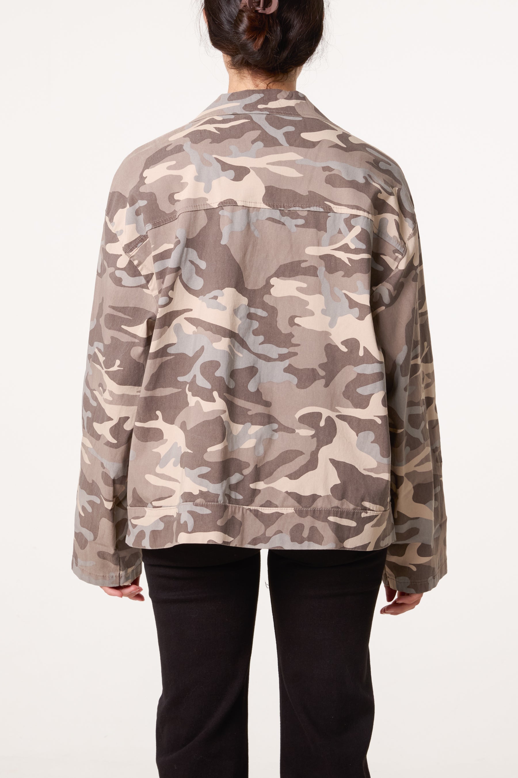 Camouflage Strutctured Blazer