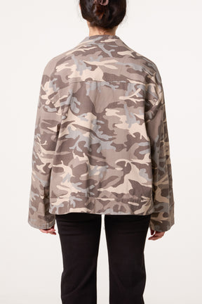 Camouflage Strutctured Blazer