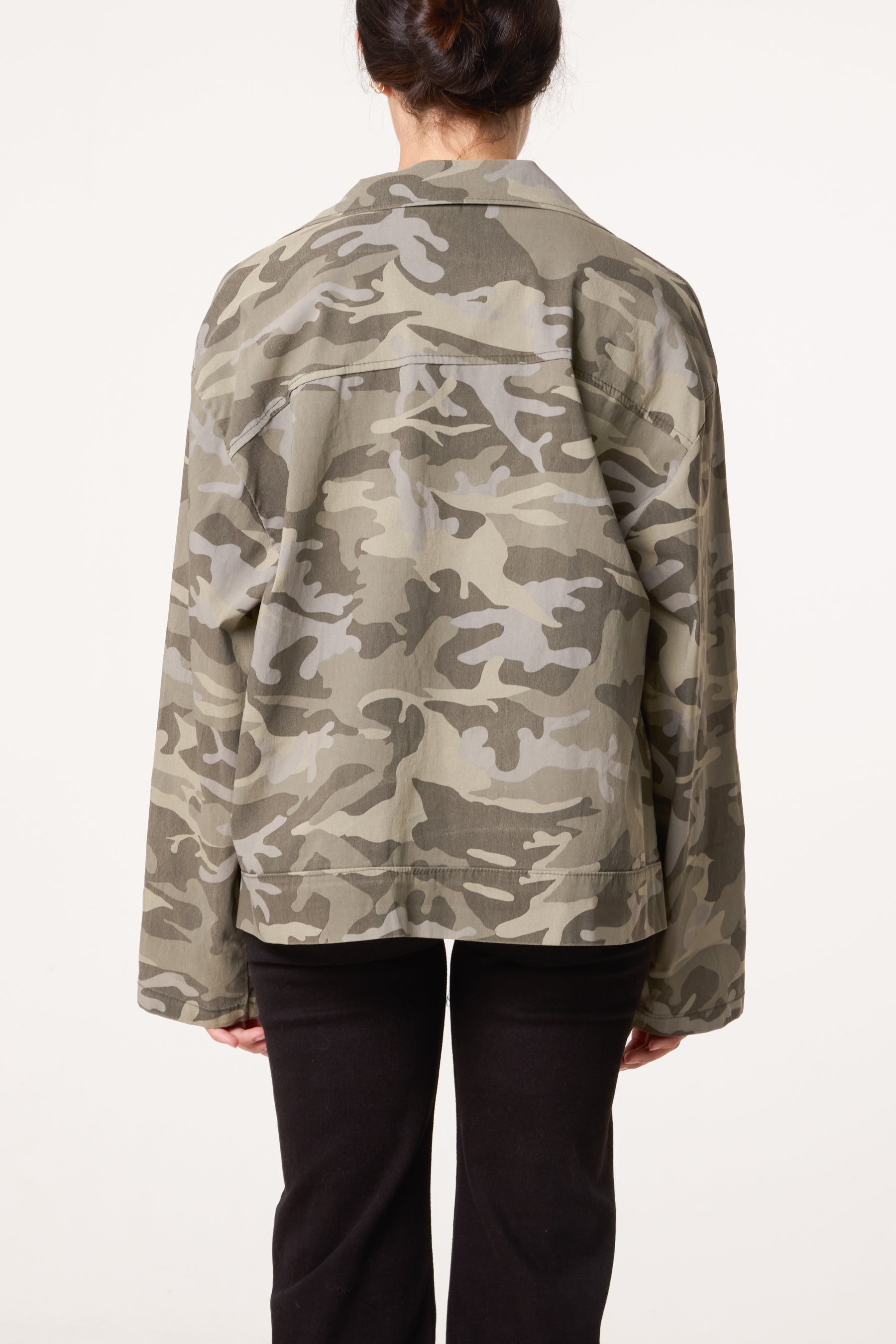 Camouflage Strutctured Blazer