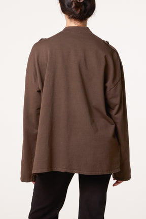 Cotton Military Band Tailored Jacket