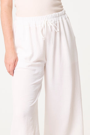 Essential Capri Wide Leg Trousers