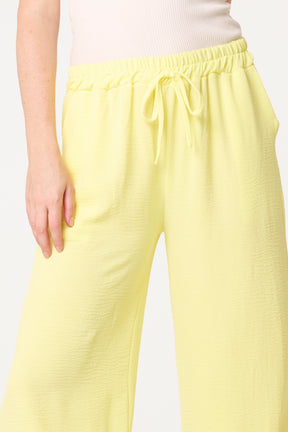 Essential Capri Wide Leg Trousers