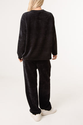 Plaid Jumper & Trousers Co-Ord