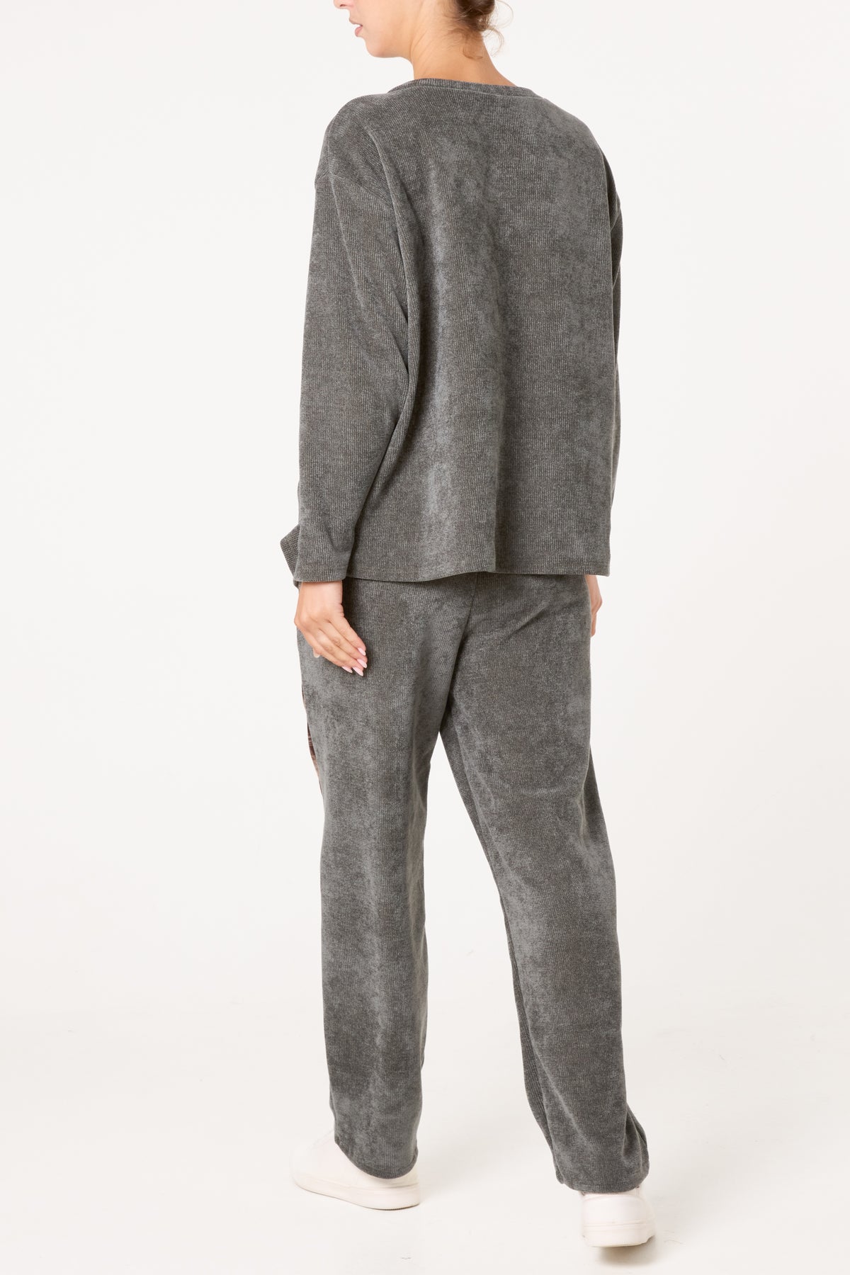 Plaid Jumper & Trousers Co-Ord
