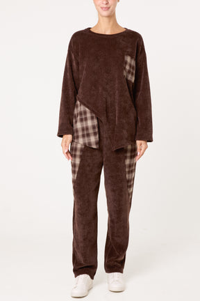 Plaid Jumper & Trousers Co-Ord
