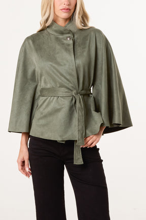Essential Short Kimono Inspired Coat