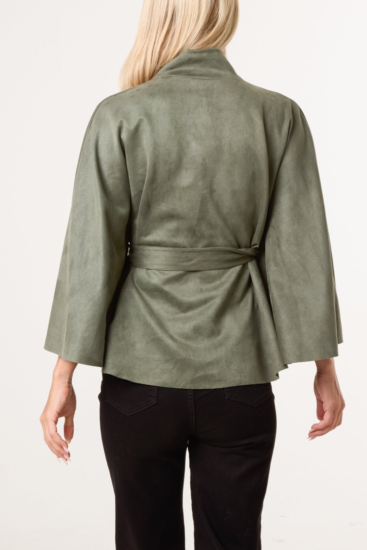 Essential Short Kimono Inspired Coat
