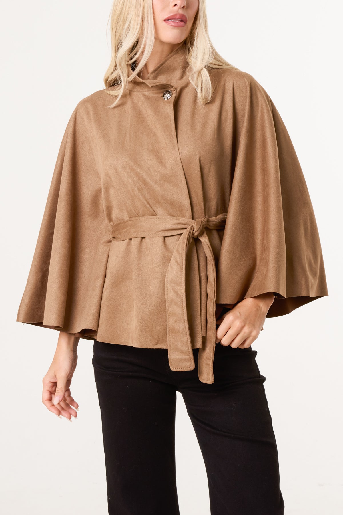 Essential Short Kimono Inspired Coat