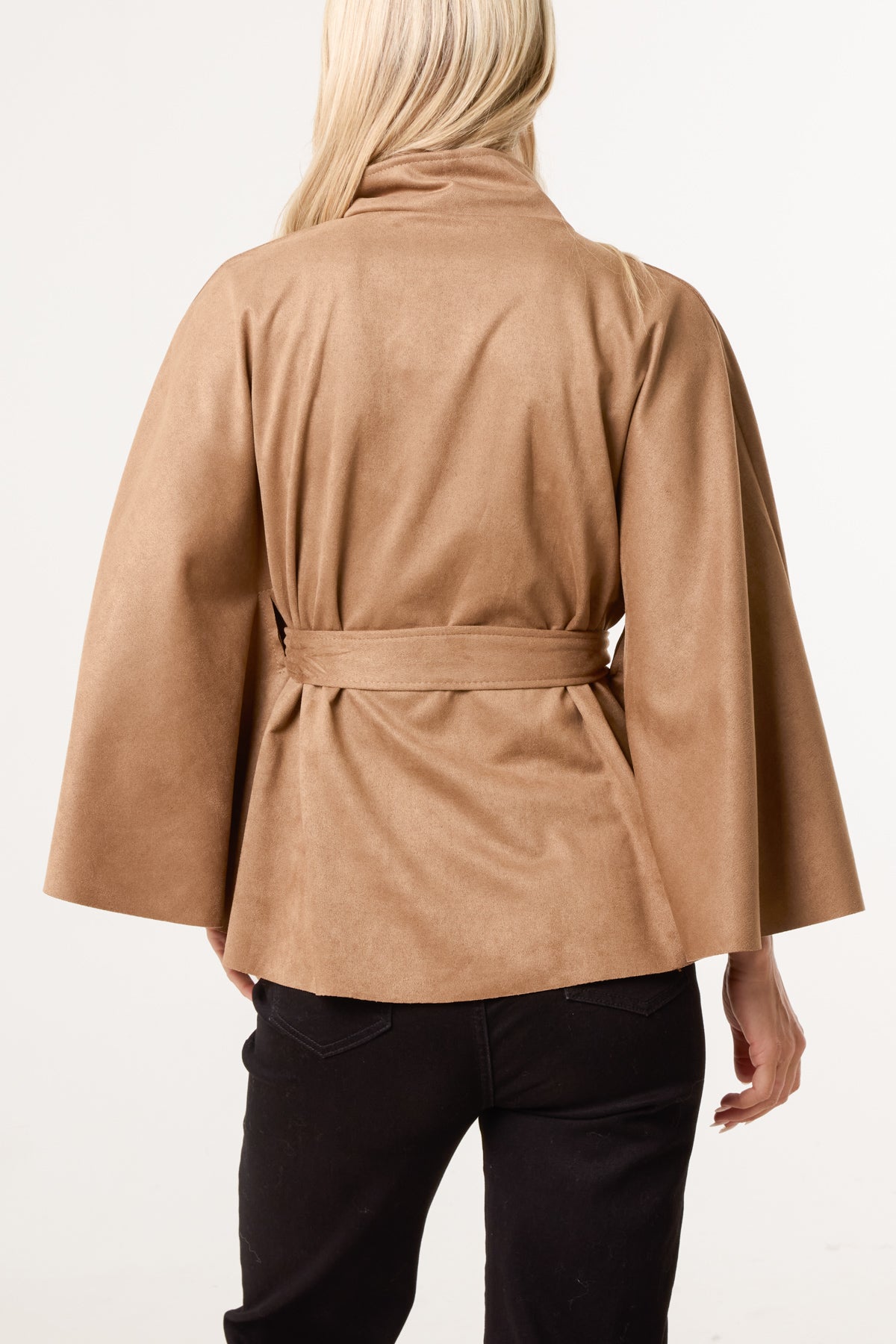 Essential Short Kimono Inspired Coat