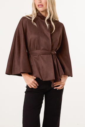 Essential Short Kimono Inspired Coat