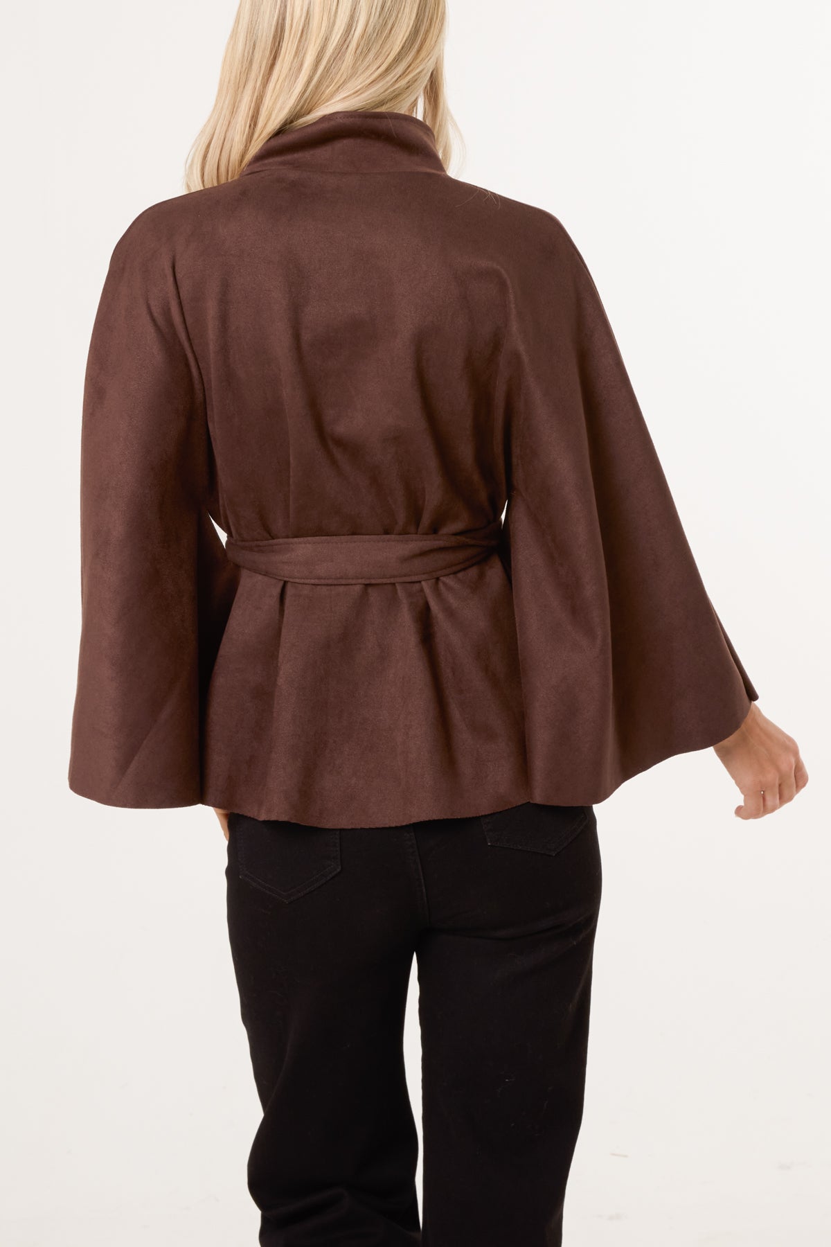 Essential Short Kimono Inspired Coat