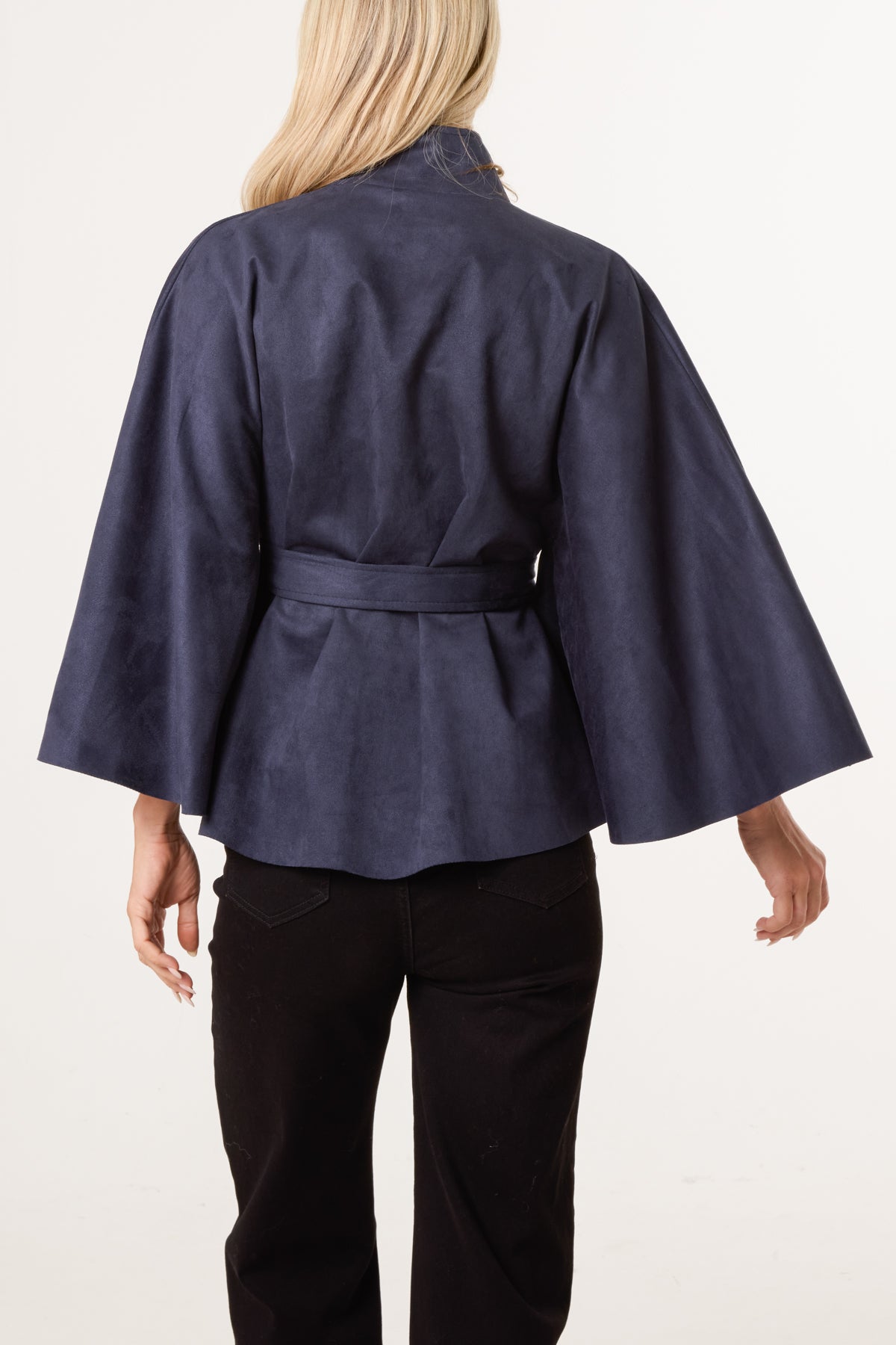 Essential Short Kimono Inspired Coat