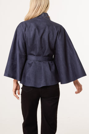 Essential Short Kimono Inspired Coat