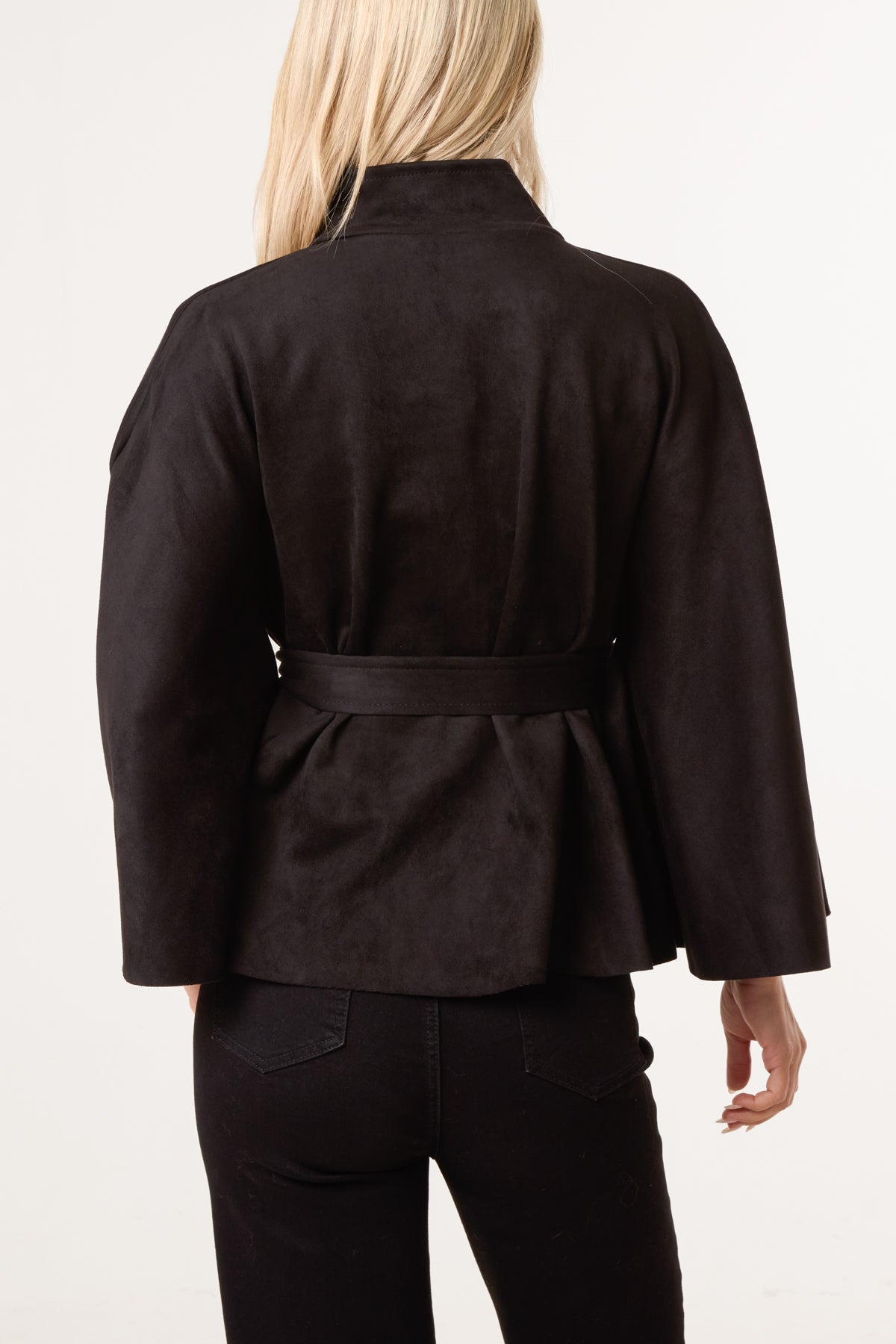 Essential Short Kimono Inspired Coat