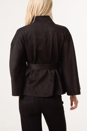 Essential Short Kimono Inspired Coat