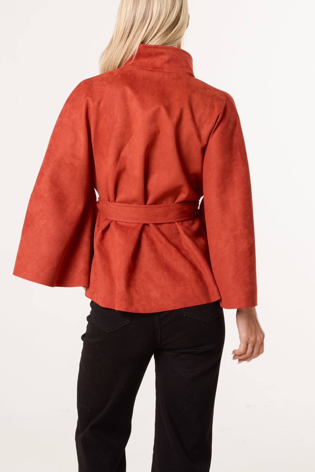 Essential Short Kimono Inspired Coat