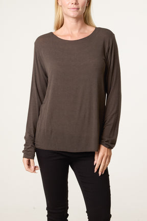 Essential Cashmere Blend Mesh Top
