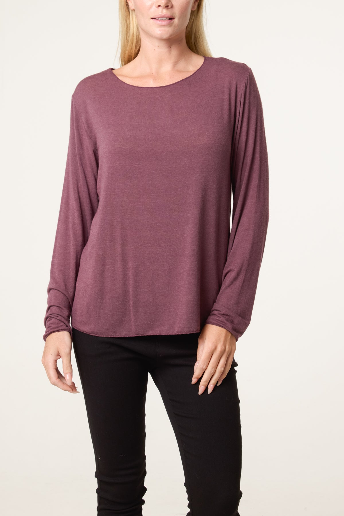 Essential Cashmere Blend Mesh Top