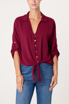 Essential Button Through Shirt