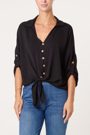 Essential Button Through Shirt
