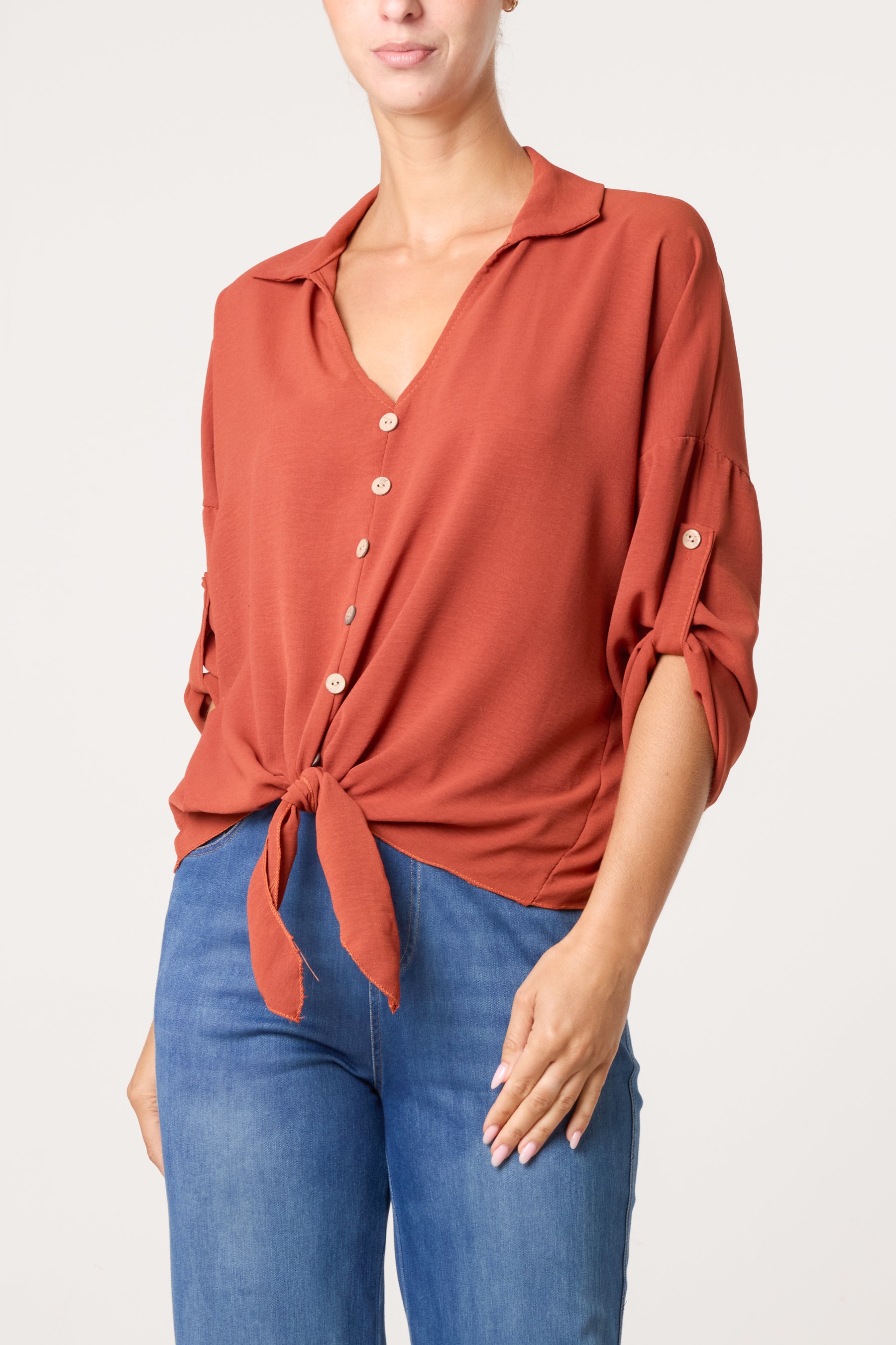 Essential Button Through Shirt