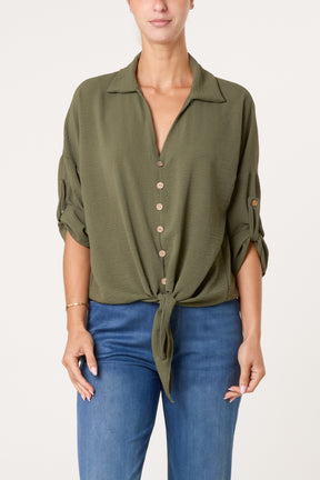 Essential Button Through Shirt