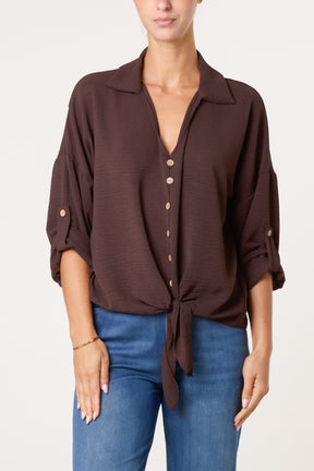 Essential Button Through Shirt