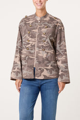 Military Band Camouflage Jacket