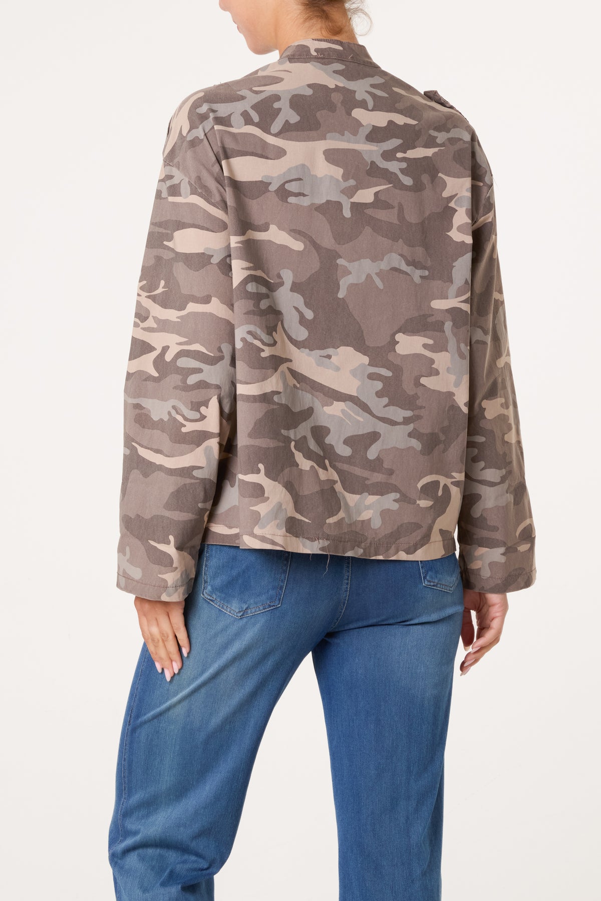 Military Band Camouflage Jacket
