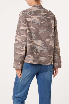 Military Band Camouflage Jacket