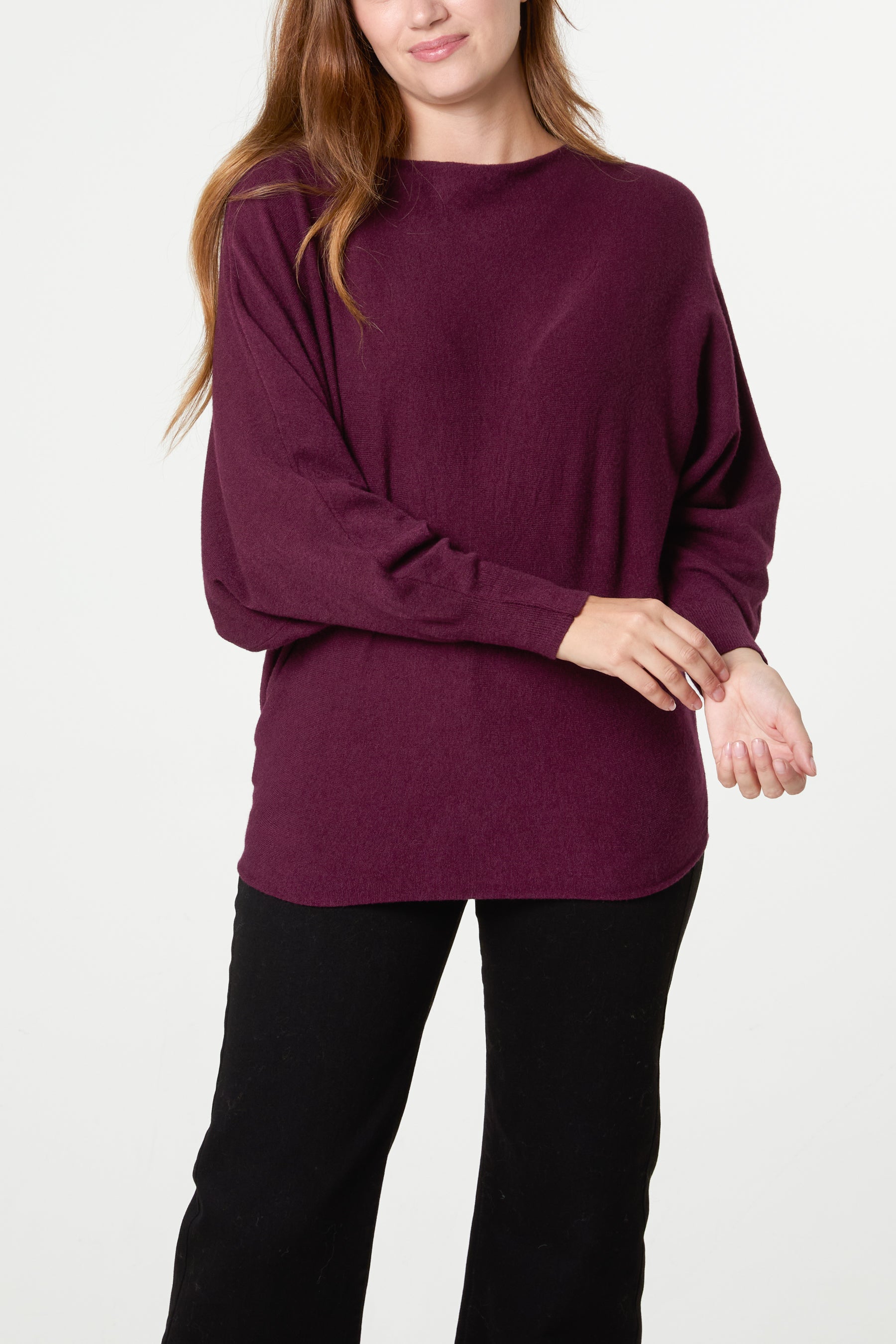 Essential Batwing Knit Top