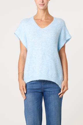 Essential V-Neck Knit Jumper