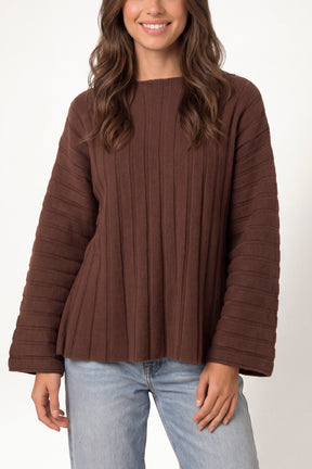 Structured Rib Knit Jumper