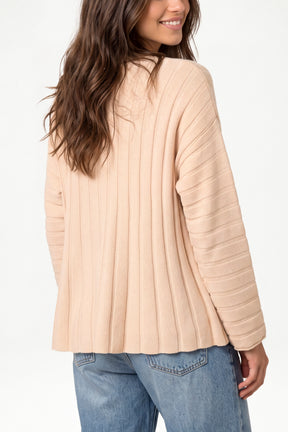 Structured Rib Knit Jumper