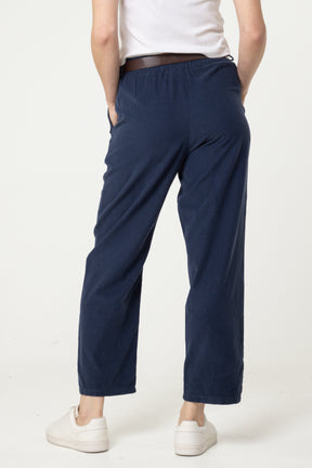 Corduroy Belted Button Pocket Trousers
