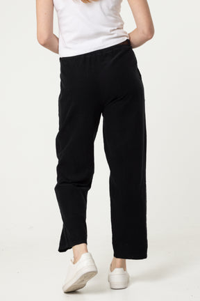 Corduroy Belted Button Pocket Trousers