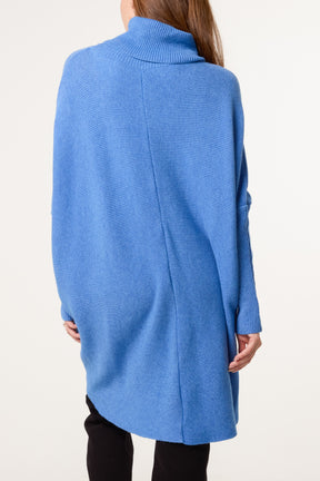 Roll Neck Jumper Dress