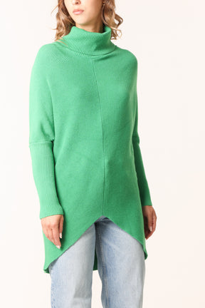 Roll Neck Jumper Dress