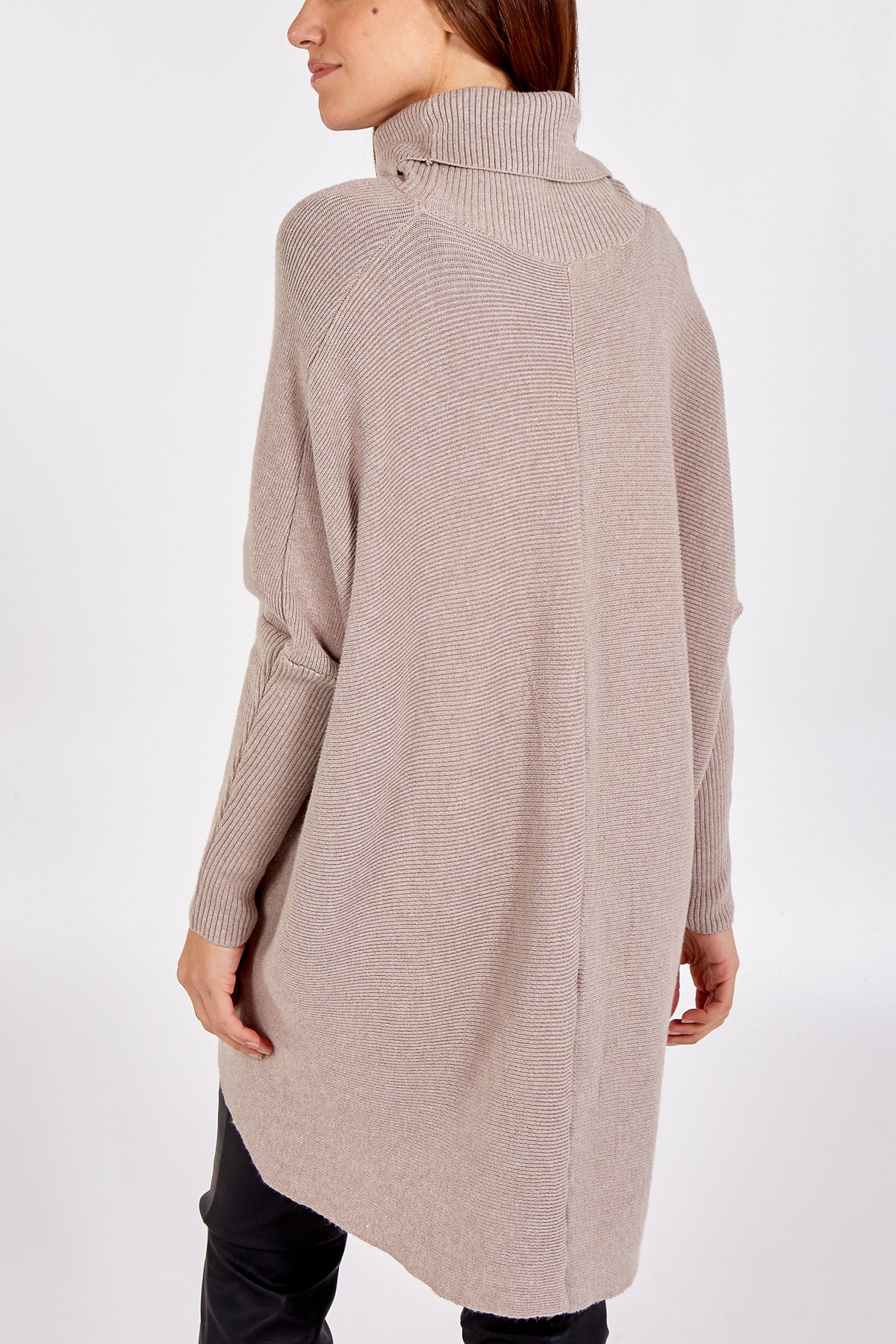 Roll Neck Jumper Dress