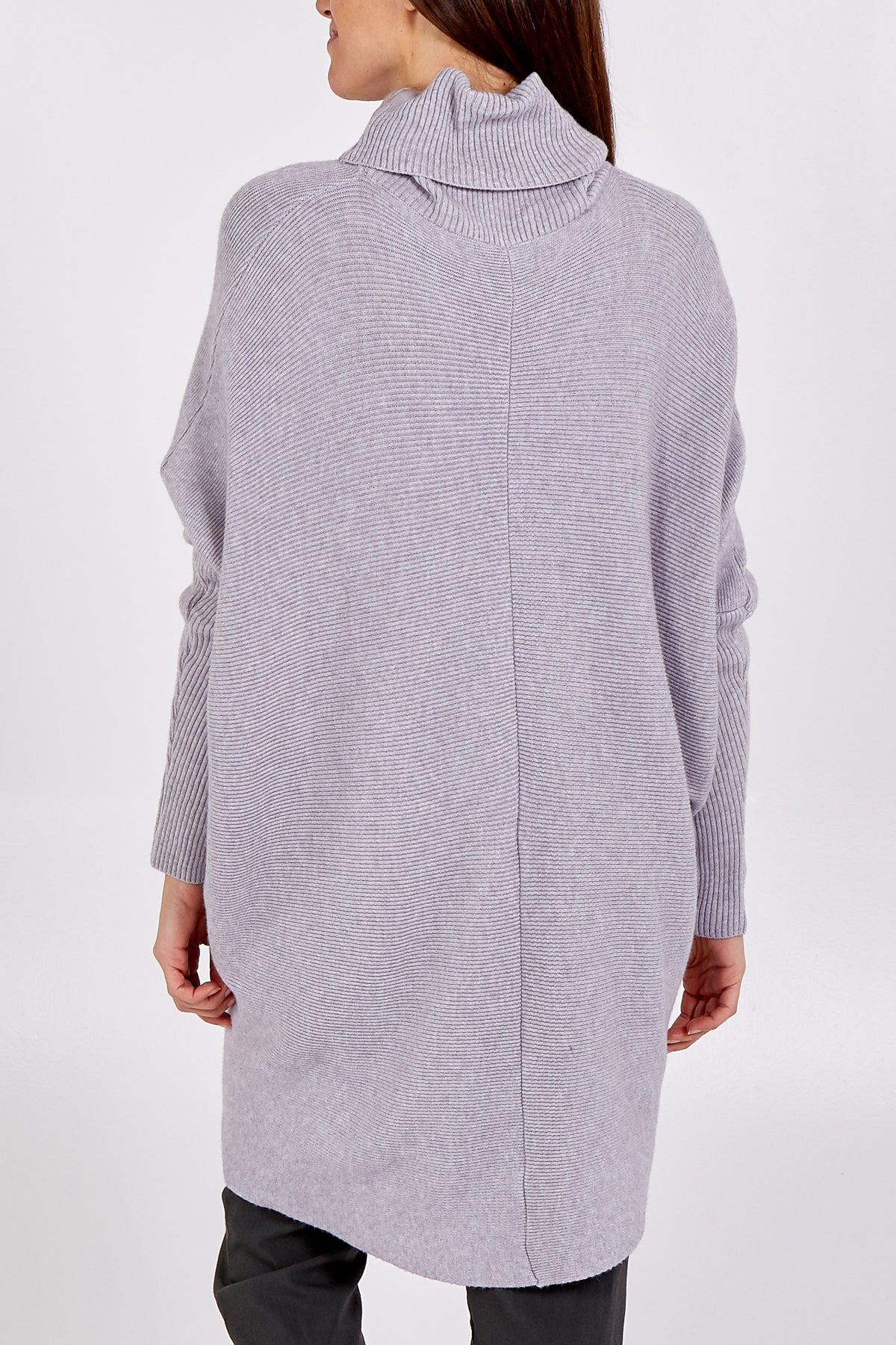 Roll Neck Jumper Dress