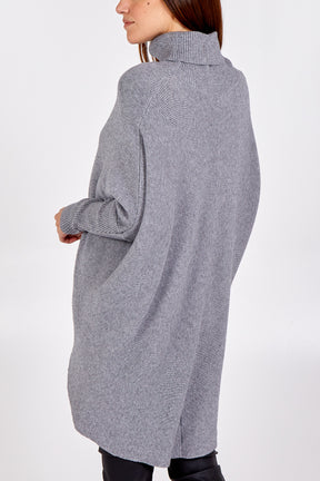 Roll Neck Jumper Dress