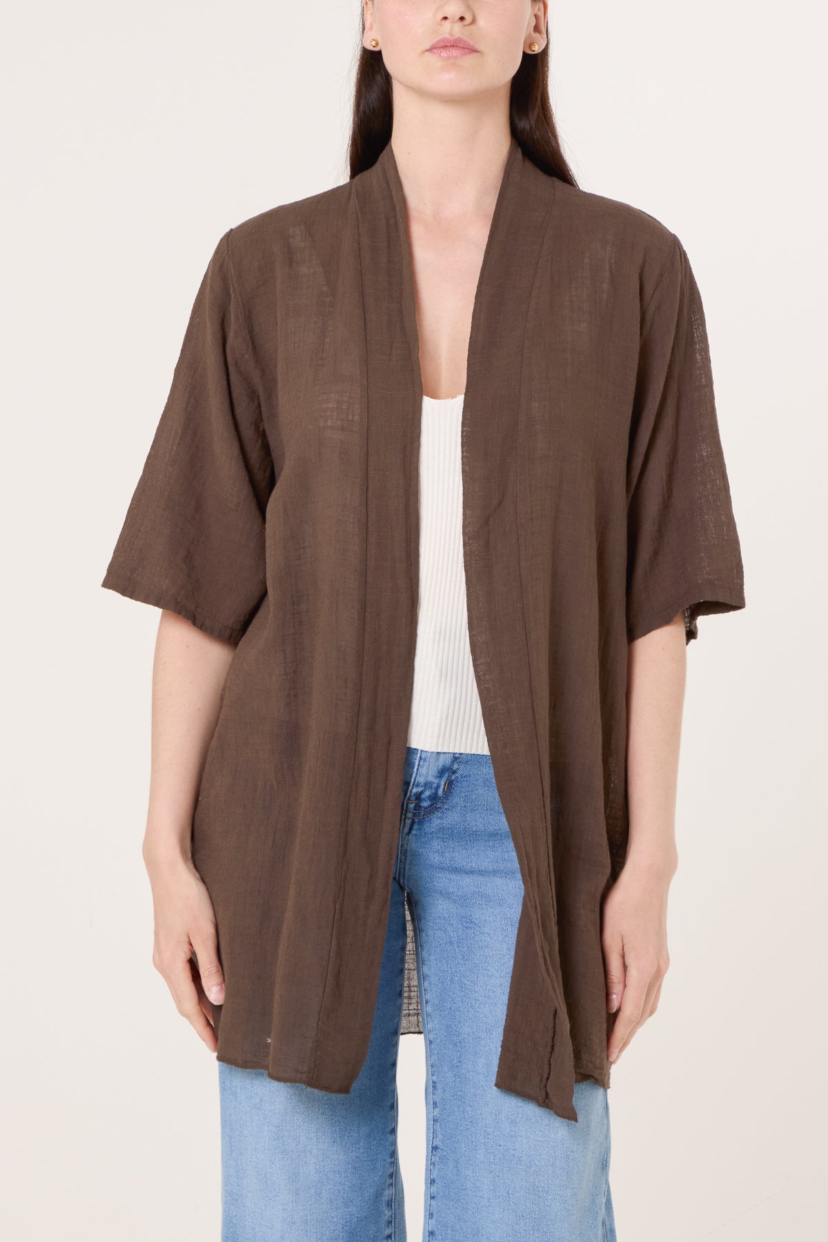 Longline Soft Kimono