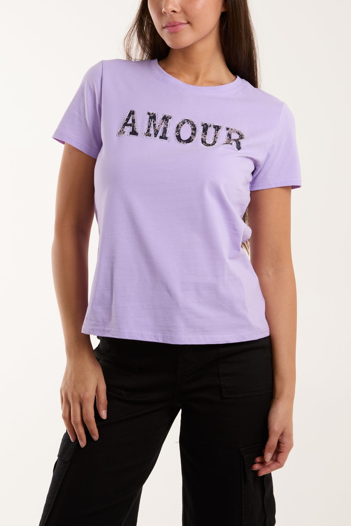 Amour Embellished T-Shirt