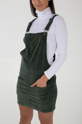Corduroy Dungaree Dress