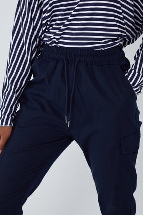 Cargo Cuffed Jogger With Side Pockets