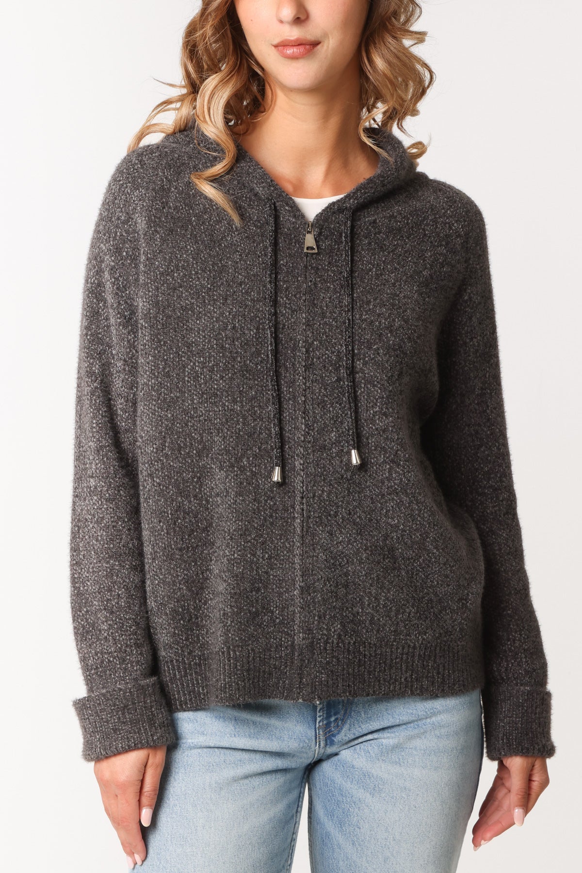 Zip Up Cosy Hoodie (New Colours Available)