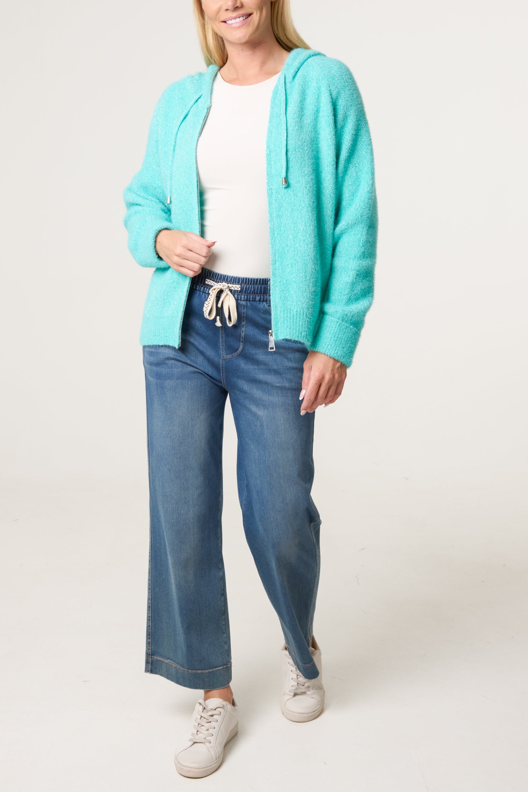 Zip Up Cosy Hoodie (New Colours Available)