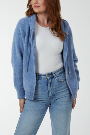 Zip Up Cosy Hoodie (New Colours Available)