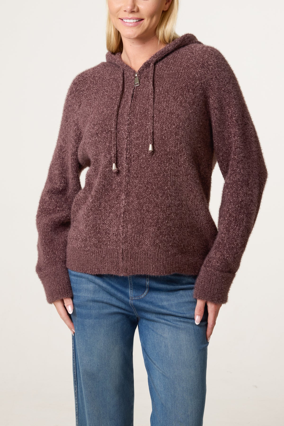 Zip Up Cosy Hoodie (New Colours Available)