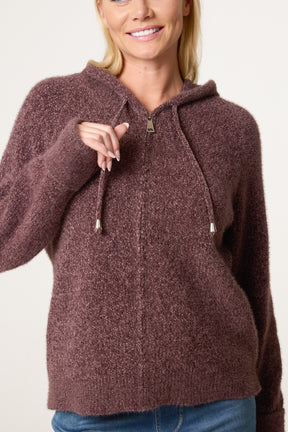 Zip Up Cosy Hoodie (New Colours Available)